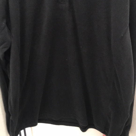 Columbia microfiber zip down front soft! fleece  mens black size XXL - Picture 9 of 9